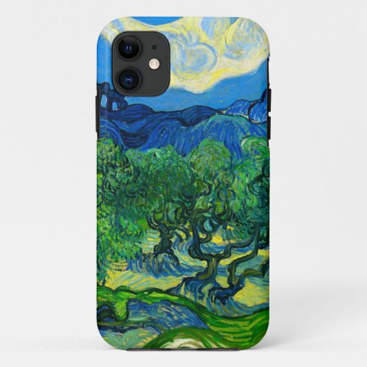 Van Gogh Olivenbäume in einer Bergwelt Case-Mate iPhone Hülle (Rückseite)
