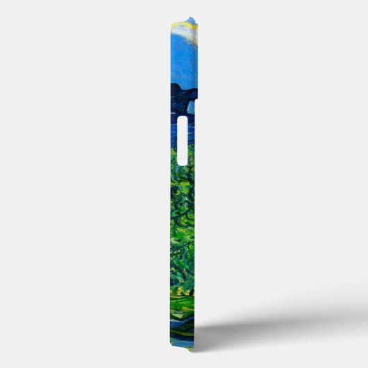 Van Gogh Olivenbäume in einer Bergwelt Case-Mate iPhone Hülle (Rückseite / Rechts)