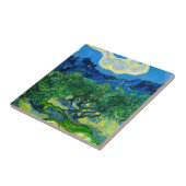 Van Gogh Olivenbäume in einer Bergwelt Fliese (Seite)