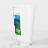 Van Gogh Olivenbäume in einer Bergwelt Glas (Links)