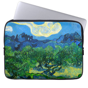 Van Gogh Olivenbäume in einer Bergwelt Laptopschutzhülle