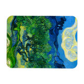 Van Gogh Olivenbäume in einer Bergwelt Magnet (Horizontal)