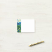 Van Gogh Olivenbäume in einer Bergwelt Post-it Klebezettel (Auf Schreibtisch)