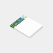Van Gogh Olivenbäume in einer Bergwelt Post-it Klebezettel (angewinkelt)