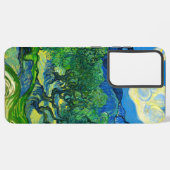 Van Gogh Olivenbäume in einer Bergwelt Samsung Galaxy Hülle (Linke Seite)