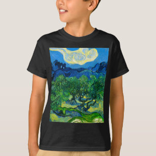 Van Gogh Olivenbäume in einer Bergwelt T-Shirt