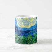 Van Gogh Olivenbäume in einer Bergwelt Verwandlungstasse (Mittel)