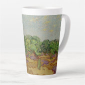 Van Gogh Olivenbäume Malerei Latte-Mug Milchtasse (Rechte Ecke)