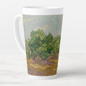 Van Gogh Olivenbäume Malerei Latte-Mug Milchtasse (Linke Ecke)