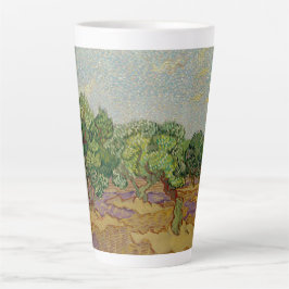 Van Gogh Olivenbäume Malerei Latte-Mug Milchtasse