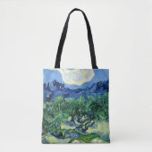 Van Gogh - Olivenbäume mit Alpilles Hintergrund Tasche (Vorderseite)