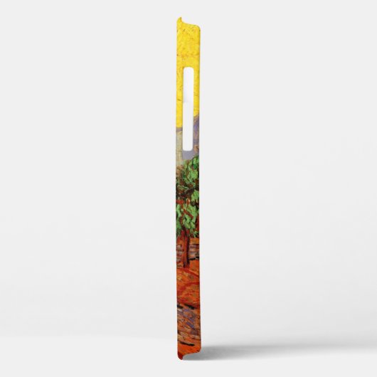 Van Gogh Olivenbäume mit gelbem Himmel und Sonne Case-Mate iPhone Hülle (Rückseite / Links)