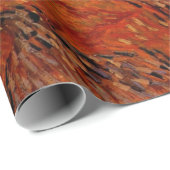 Van Gogh Olivenbäume mit gelbem Himmel und Sonne Geschenkpapier (Rolleneckpunkt)