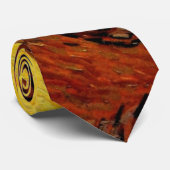 Van Gogh Olivenbäume mit gelbem Himmel und Sonne Krawatte (Gerollt)