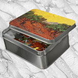 Van Gogh Olivenbäume mit gelbem Himmel und Sonne Puzzle<br><div class="desc">Olivenbäume mit gelbem Himmel und Sonne von Vincent van Gogh ist eine Vintage Kunst Post-Impressionismus Landschaft Natur Malerei. Eine Landschaft mit einem Obstbäumchen an einem heißen und sonnigen Sommertag. Es ist eine von mehr als einem Dutzend Olivenbäumen, die van Gogh während seines Aufenthalts im Süden Frankreichs gemalt hat. Über den...</div>