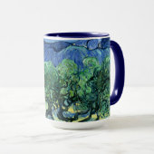 Van Gogh - Olivenbäume mit Hintergrund der Alpille Tasse (VorderseiteRechts)