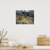 Van Gogh - Olivenbäume Poster (Küche)