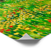 Van Gogh Park at Asnières in Spring Poster (Ecke)