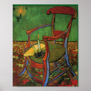 Van Gogh - Paul Gauguins Sessel, Poster