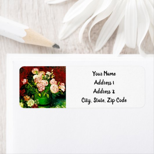 Van Gogh Peonies und Rose (Insitu)