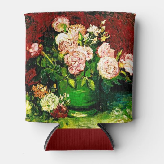 Van Gogh Peonies und Rose Dosenkühler (Vorderseite)