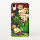 Van Gogh Peonies und Rose iPhone Hülle (Rückseite)