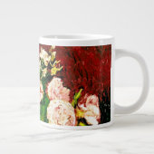 Van Gogh Peonies und Rose Jumbo-Tasse (Rechts)