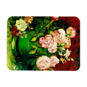 Van Gogh Peonies und Rose Magnet (Horizontal)