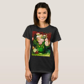 Van Gogh Peonies und Rose T-Shirt (Vorne ganz)