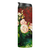 Van Gogh Peonies und Rose Thermosbecher (Nach rechts gedreht)