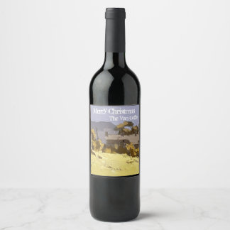 Van Gogh Personalisiert Wine Label Weinetikett