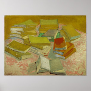 Van Gogh - Piles französischer Romane Poster