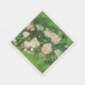 Van Gogh - Pink Roses Serviette (Ecke)