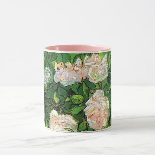 Van Gogh - Pink Roses Tasse (Zentrum)