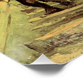 Van Gogh - Piste in Montmarte Poster (Ecke)