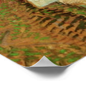 Van Gogh Portrait des Kunsthändlers Alexander Reid Poster (Ecke)