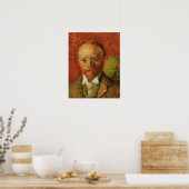 Van Gogh Portrait des Kunsthändlers Alexander Reid Poster (Küche)