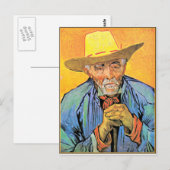Van Gogh - Portrait of Patience Escalier, 1888 Postkarte (Vorne/Hinten)