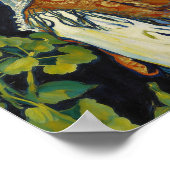 Van Gogh Portrait of Peasant Woman Poster (Ecke)