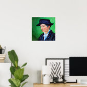 Van Gogh Portrait von Armand Rouin Poster (Heimbüro)