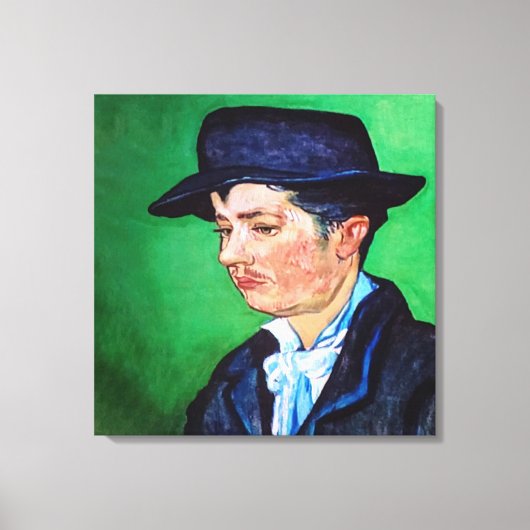 Van Gogh Portrait von Armand Roulin Leinwanddruck (Vorderseite)