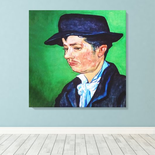 Van Gogh Portrait von Armand Roulin Leinwanddruck (Insitu (Holzboden))
