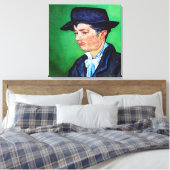 Van Gogh Portrait von Armand Roulin Leinwanddruck (Insitu (Schlafzimmer))