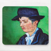 Van Gogh Portrait von Armand Roulin Mousepad (Vorne)