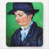 Van Gogh Portrait von Armand Roulin Mousepad (Vorne)