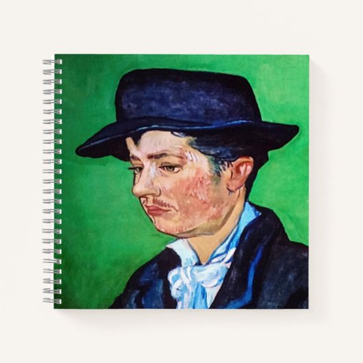 Van Gogh Portrait von Armand Roulin Notizblock (Vorderseite)
