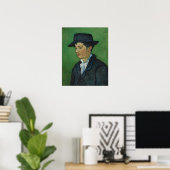 Van Gogh - Portrait von Armand Roulin Poster (Heimbüro)