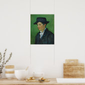 Van Gogh - Portrait von Armand Roulin Poster (Küche)