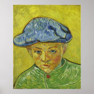 Van Gogh - Portrait von Camille Roulin Poster