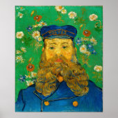 Van Gogh - Portrait von Joseph Roulin Poster (Vorne)